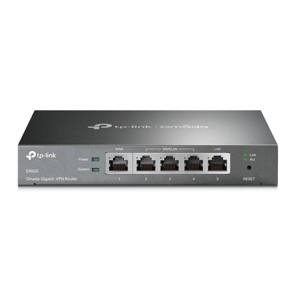 TP-Link (ER605) Routeur VPN multi-WAN Gigabit Omada SDN SafeStream