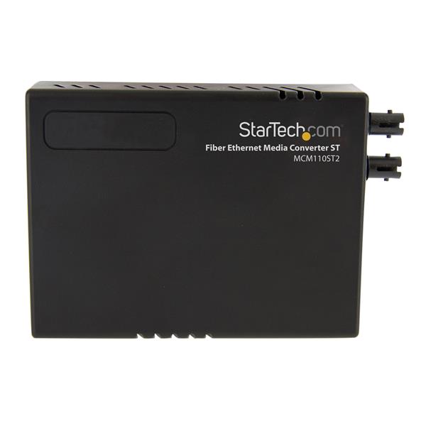 STARTECH 10/100 Fiber to Ethernet Media Converter Multi Mode ST 2 km