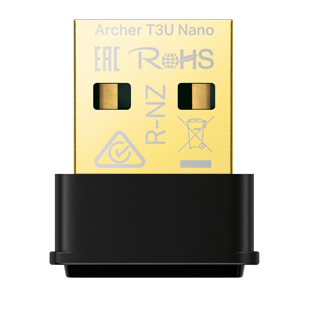 TP-Link (Archer T3U Nano) - Adaptateur USB sans fil MU-MIMO AC1300 Nano