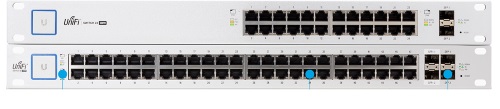 nterrupteur Ethernet UBIQUITI UniFi (US-48) - 48 ports - Gérabl