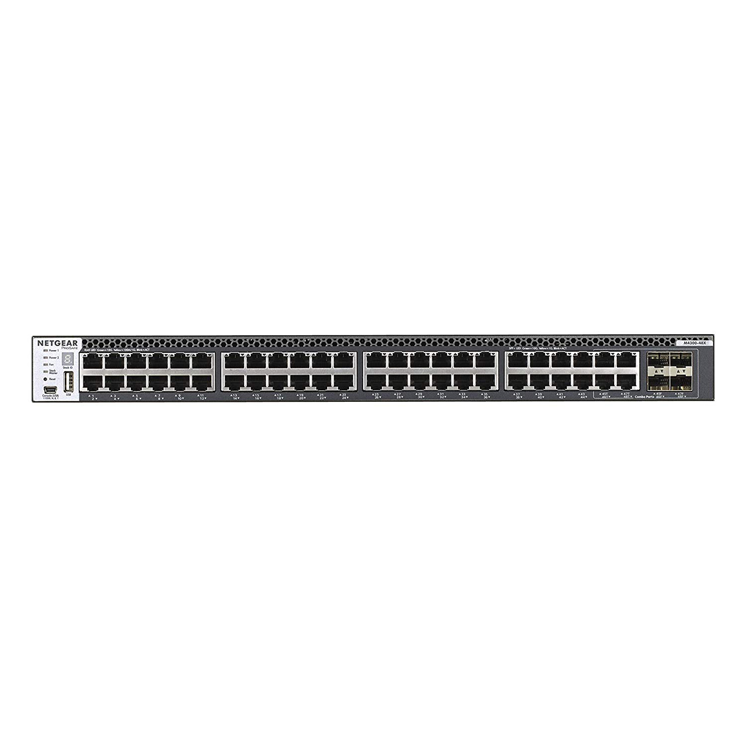 NETGEAR (XSM4348CS-100NES) ProSafe M4300-48X Layer 3 Switch