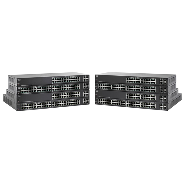 Commutateur intelligent Cisco SF220-24P 24 ports 10/100 PoE Plus