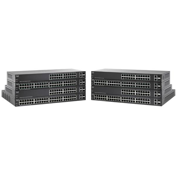 Commutateur intelligent Cisco SF220-24 de 24 ports 10/100 Plus