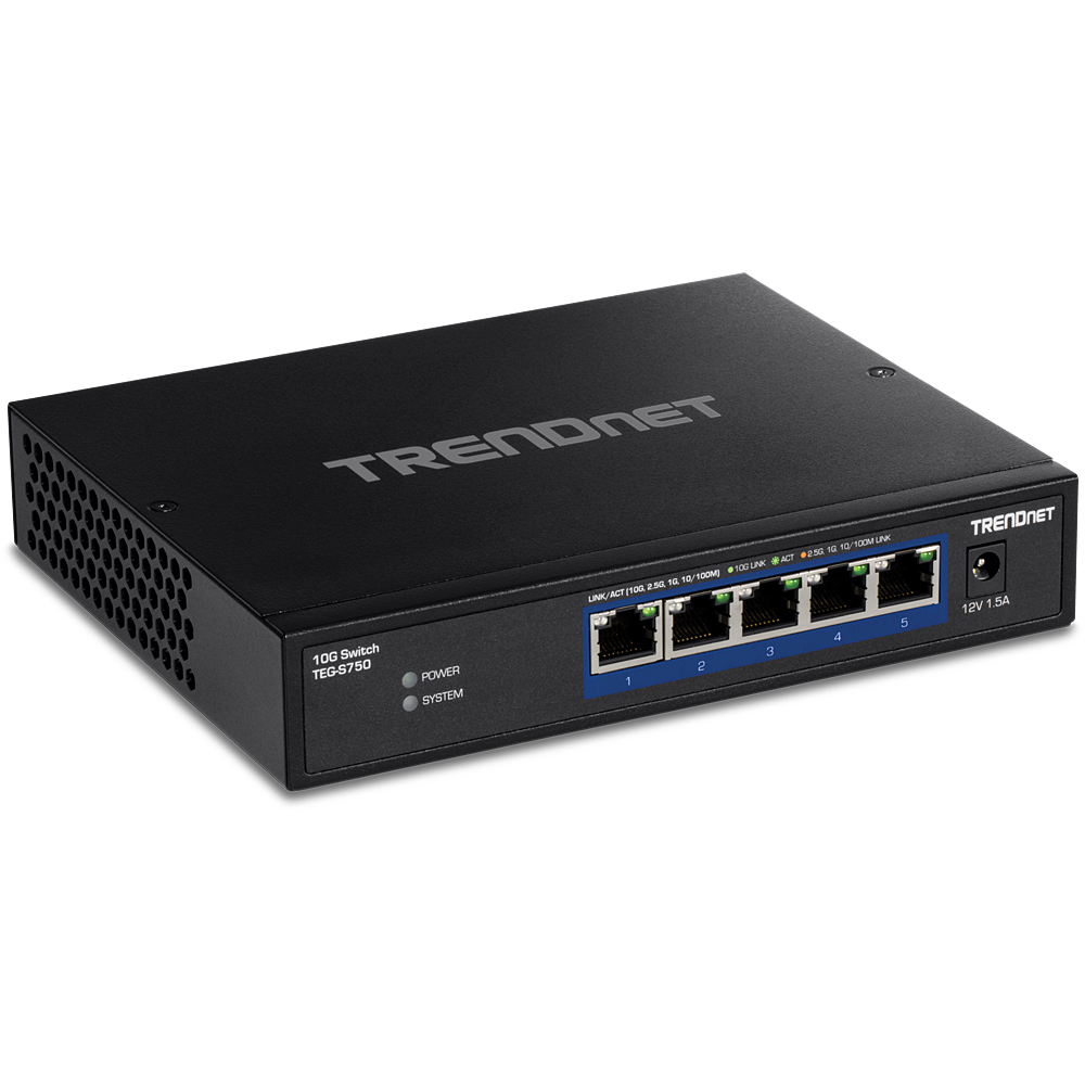 TRENDnet TEG-S750 5-Port 10G Switch