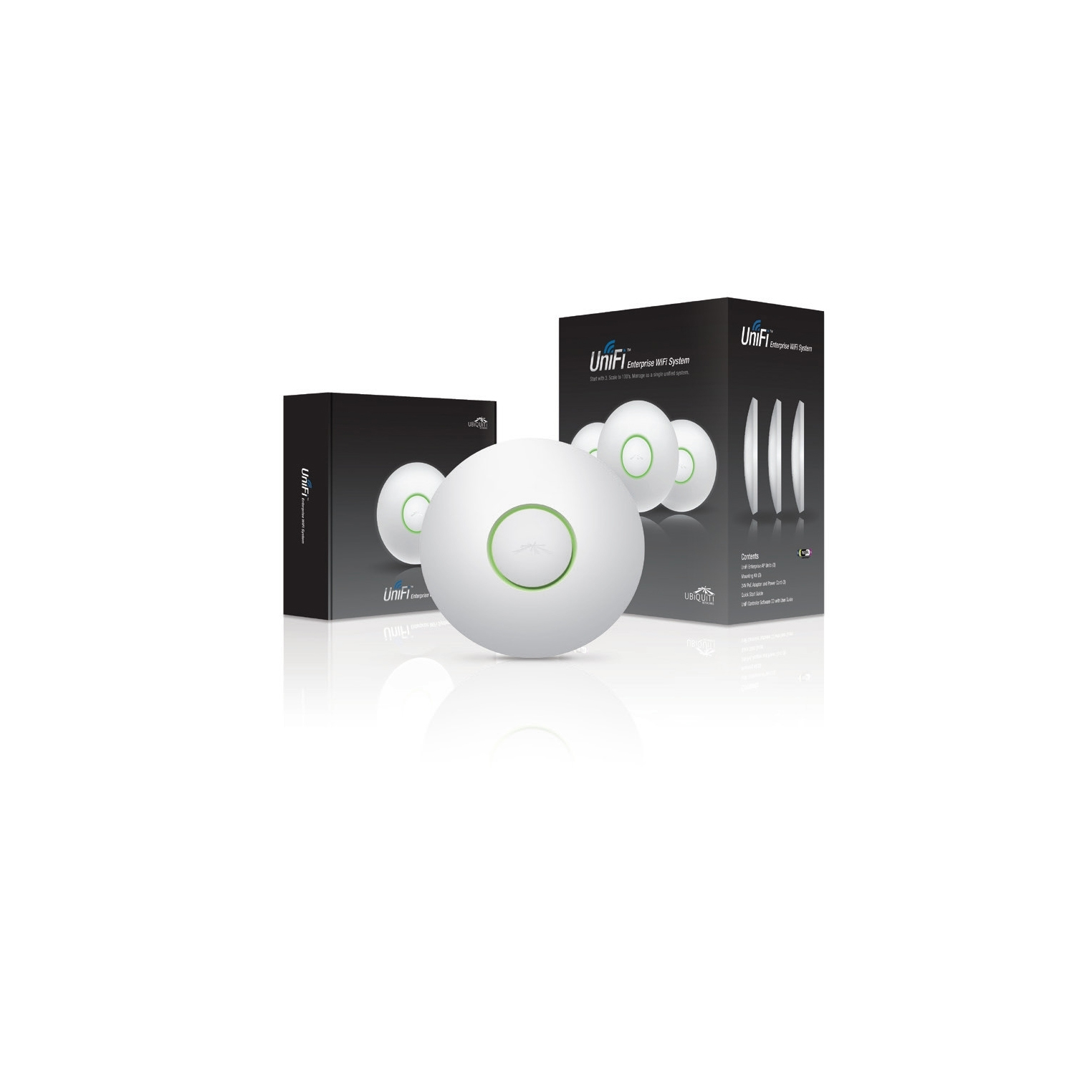 Ubiquiti NetworksUniFi UAP 802.11n 300 Mbit/s Wireless Access Point - ISM Band - 3 pack (UAP-3)