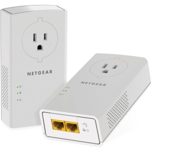 NETGEAR (PLP2000-100PAS) - Powerline 2000 + prise supplémentaire