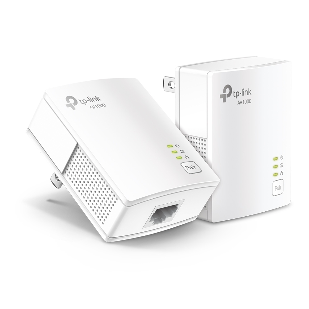 TP-Link (TL-PA7017 KIT) 1-Port Gigabit Powerline Starter Kit