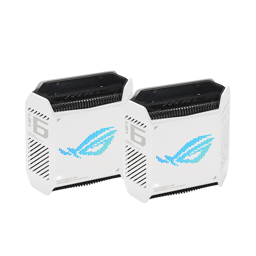Système WiFi maillé de jeu WiFi 6 tri-bande ASUS ROG Rapture GT6 (W-2-PK)