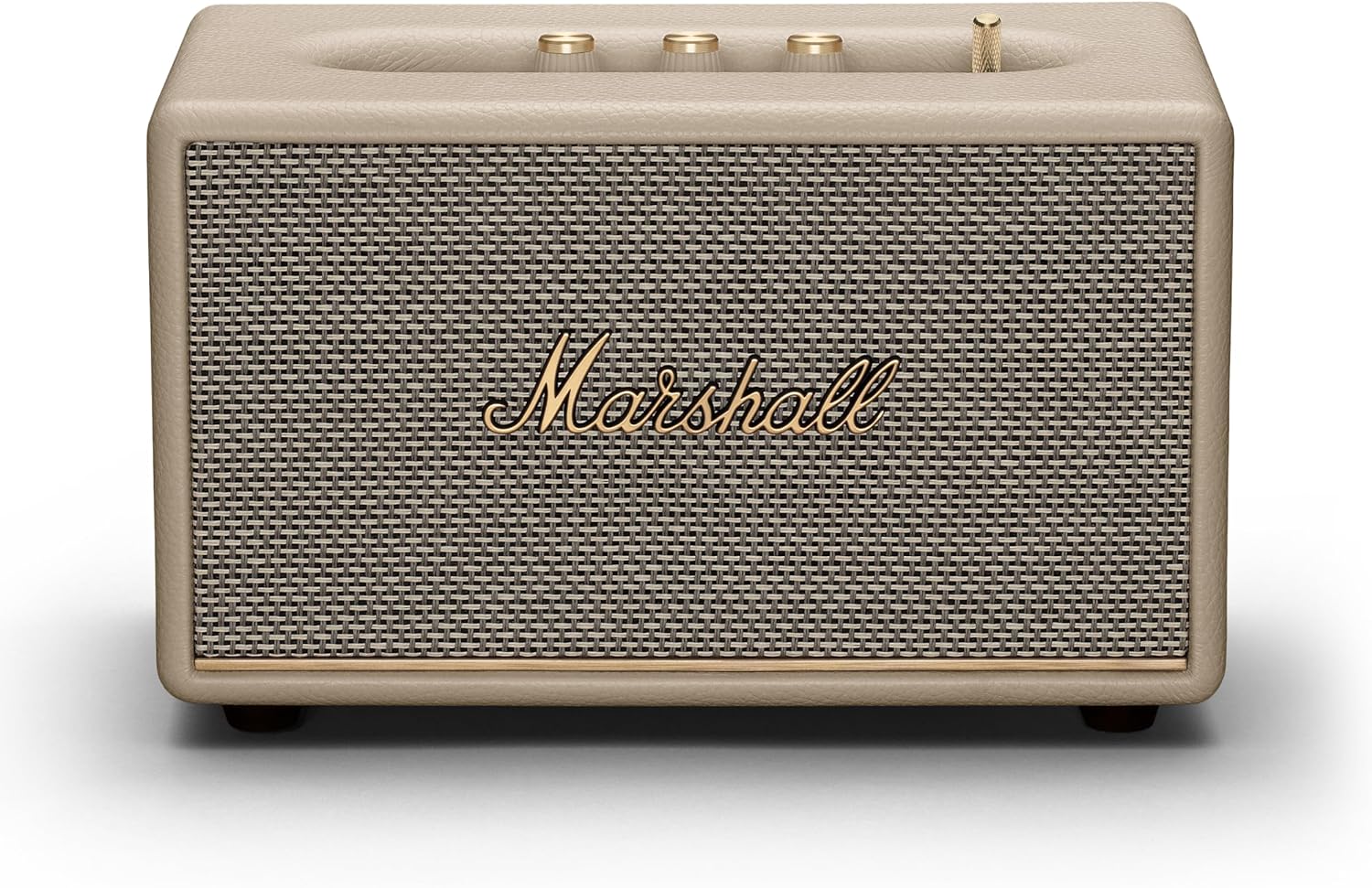 MARSHALL Acton III Compact Bluetooth Speaker, Cream