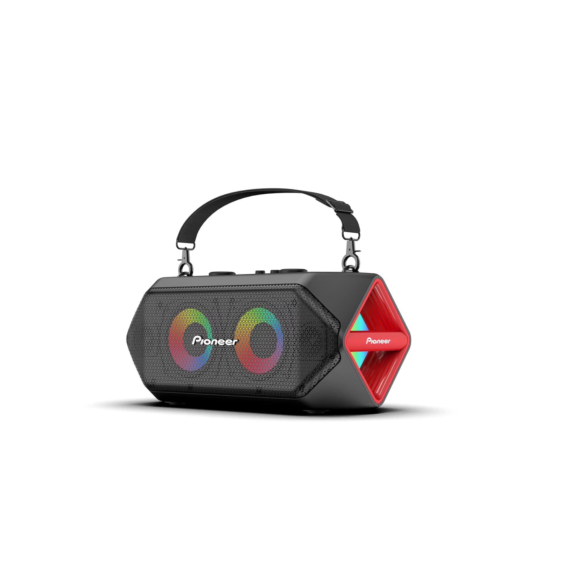 PIONEER PBM5 300W Bluetooth Boom Box with Strap, Black