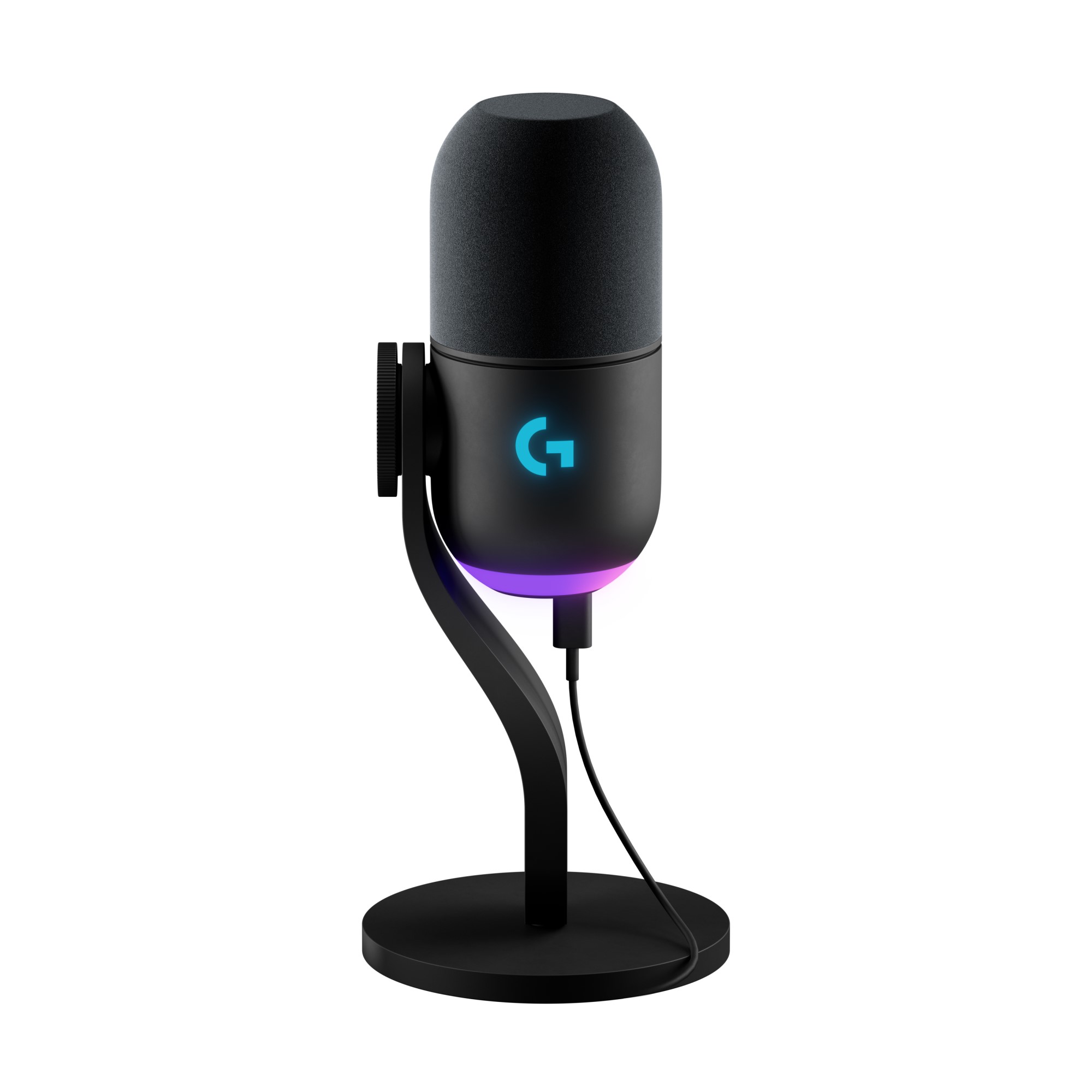 LOGITECH G Yeti GX Dynamic LIGHTSYNC RGB Gaming Microphone, Noir