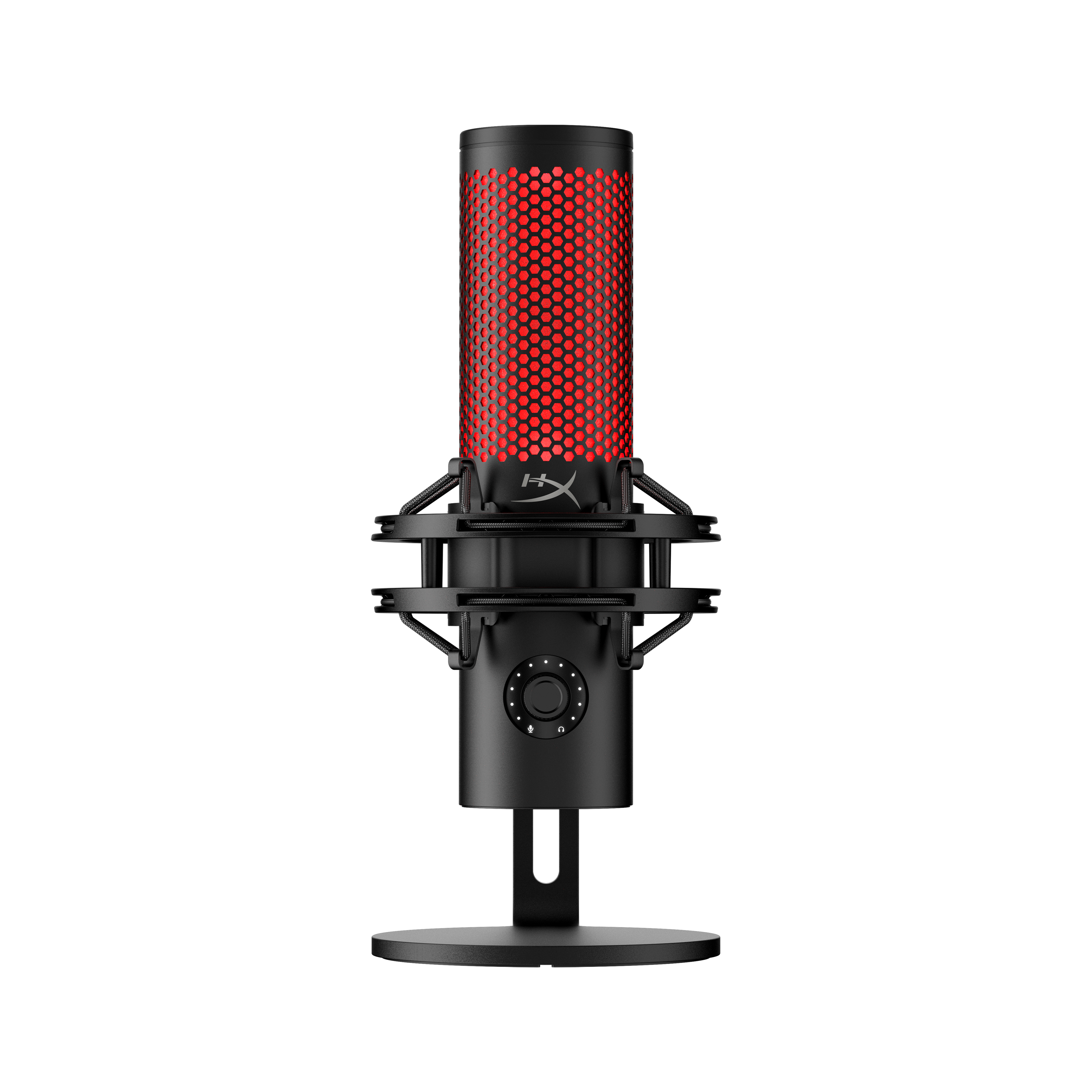 HYPERX QuadCast 2 Microphone USB, noir