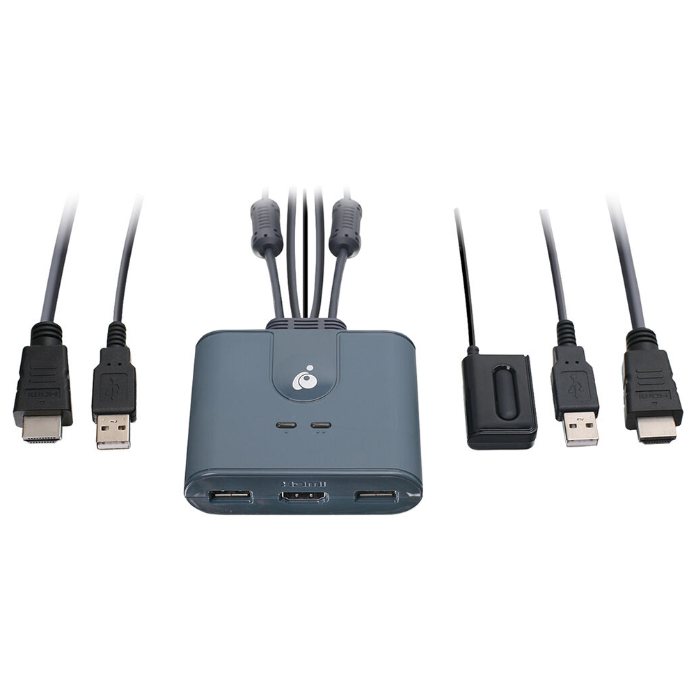 IOGEAR 2-Port Full HD KVM HDMI and USB