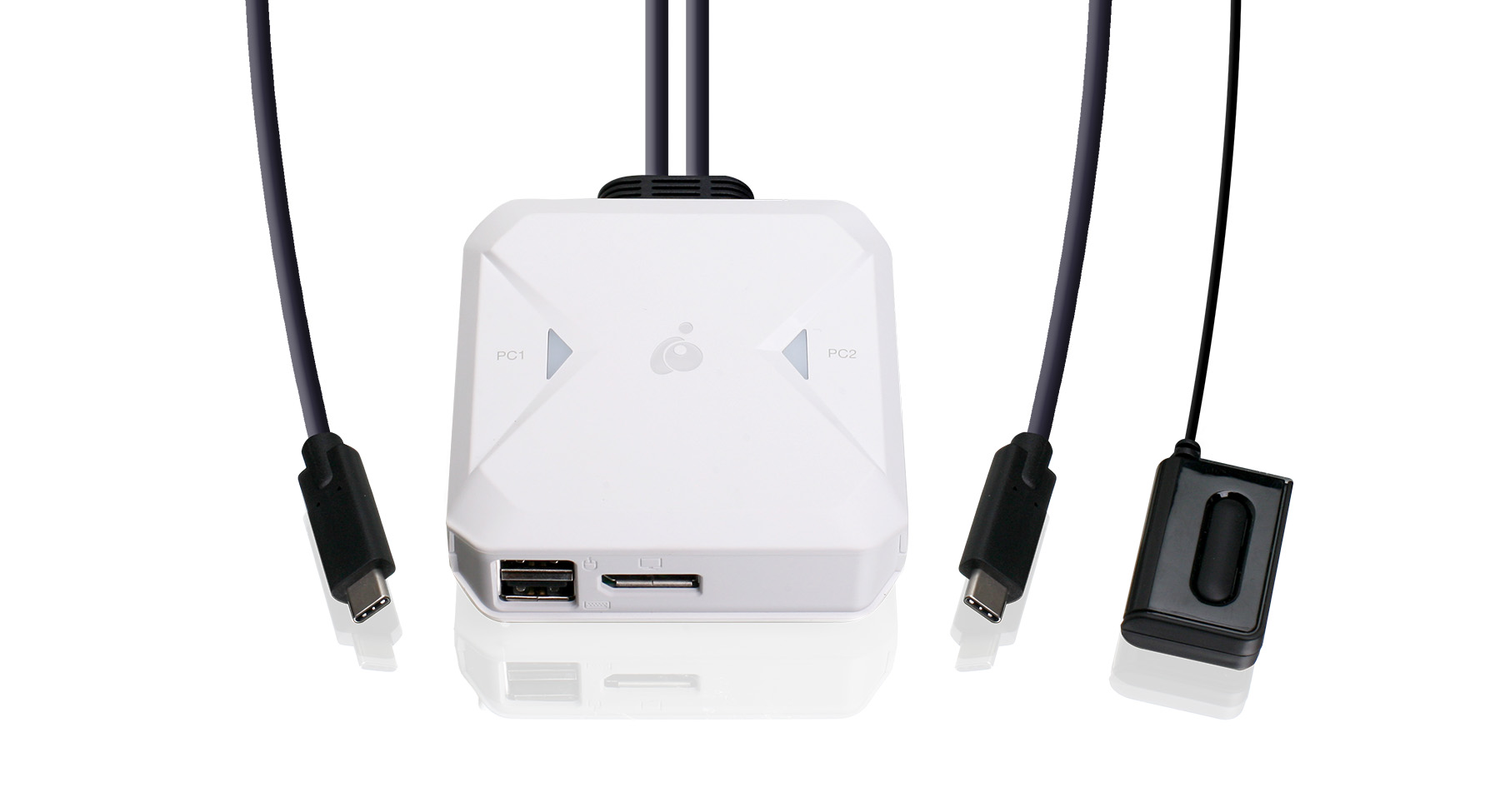 IOGEAR 2-Port 4K USB-C KVM Switch with DisplayPort Output