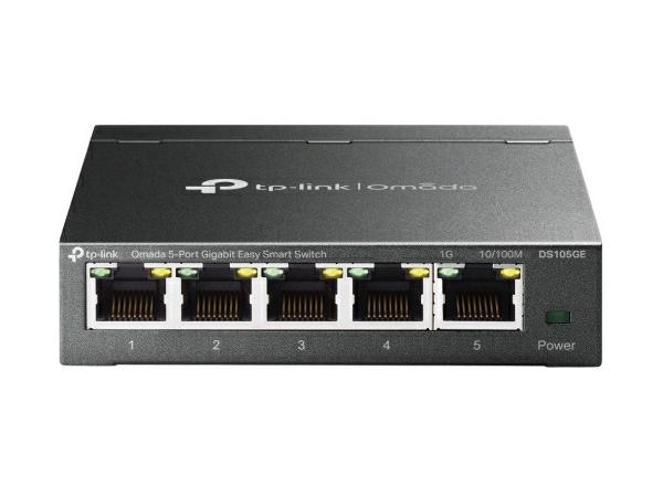 TP-Link OMADA 5 PORTS GIGABIT EASY SMART SWITCH PORT : 5 PORTS GIGABIT RJ45 SPÉCIFICATIONS : BOÎTIER EN ACIER DE BUREAU CARA...