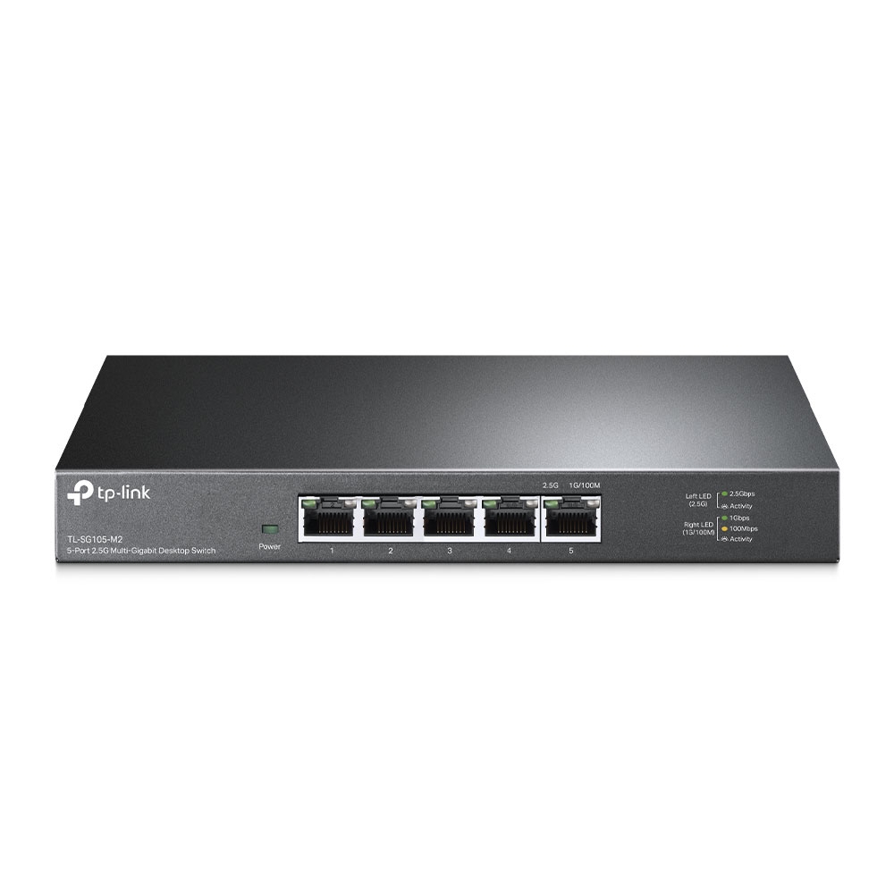 TP-Link (TL-SG105-M2) Switch réseau non géré multi-Gigabit 5 ports