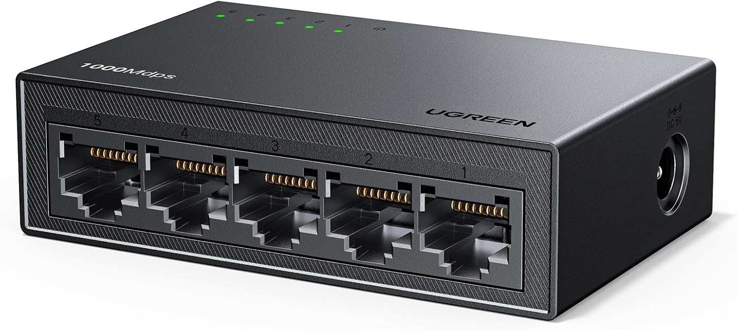 Switch Ethernet Gigabit non administrable UGREEN CM833 à 5 ports