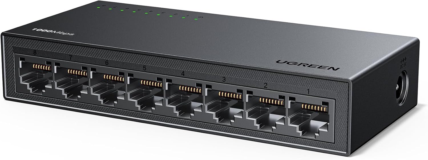 Switch Ethernet Gigabit non administrable UGREEN CM834 à 8 ports
