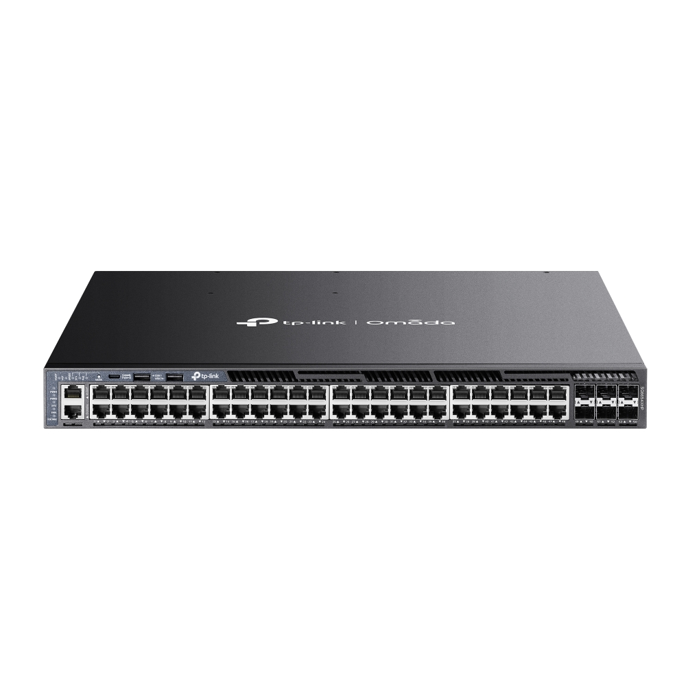 Commutateur PoE+ géré Gigabit empilable L3 48 ports TP-Link SG6654XHP