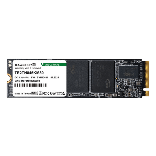 TEAMGROUP Industrial N845-M80 256 Go PCIe Gen 3.0  SSD