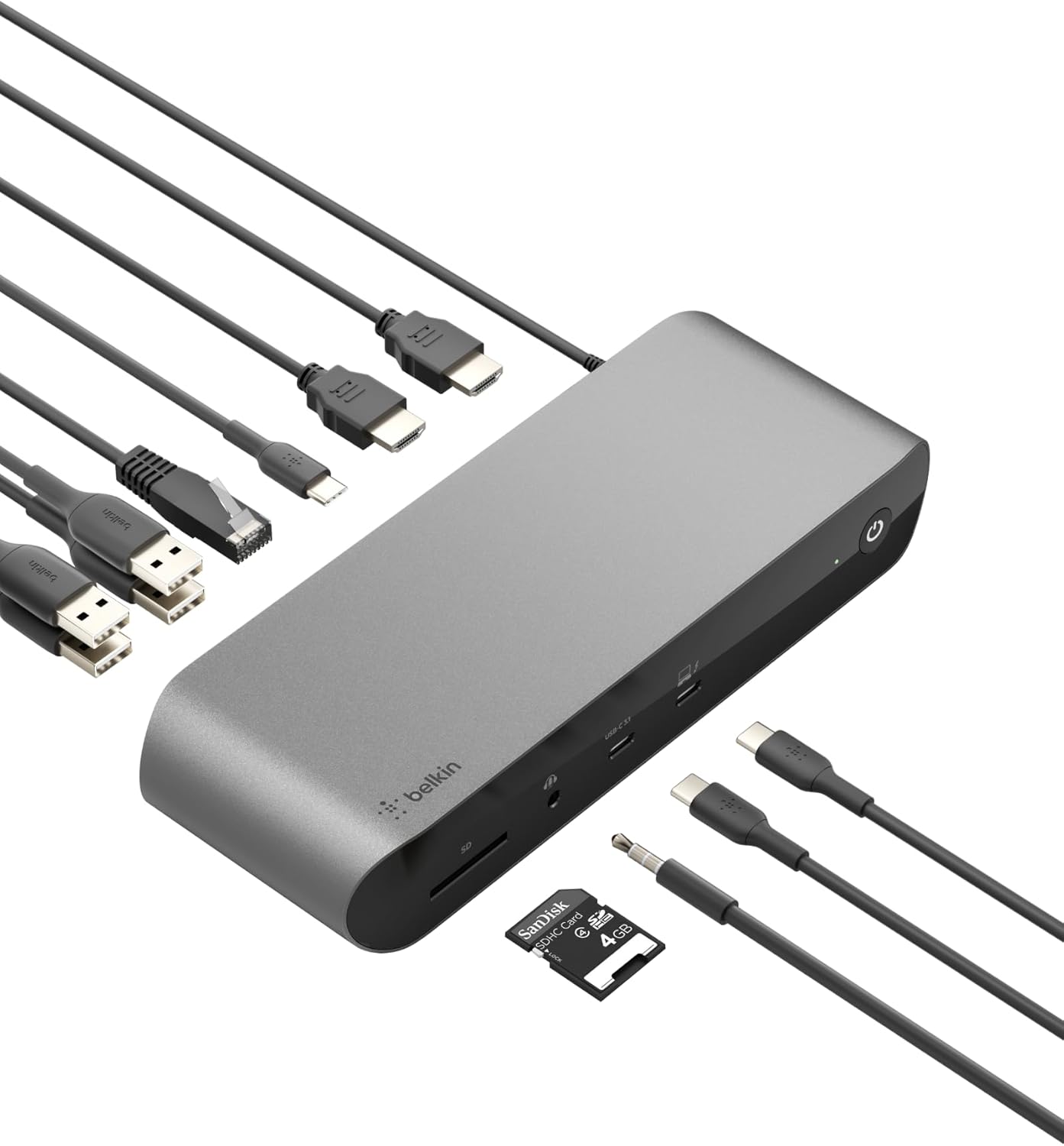 Belkin Thunderbolt 4 Laptop Docking Station INC006TTSGY