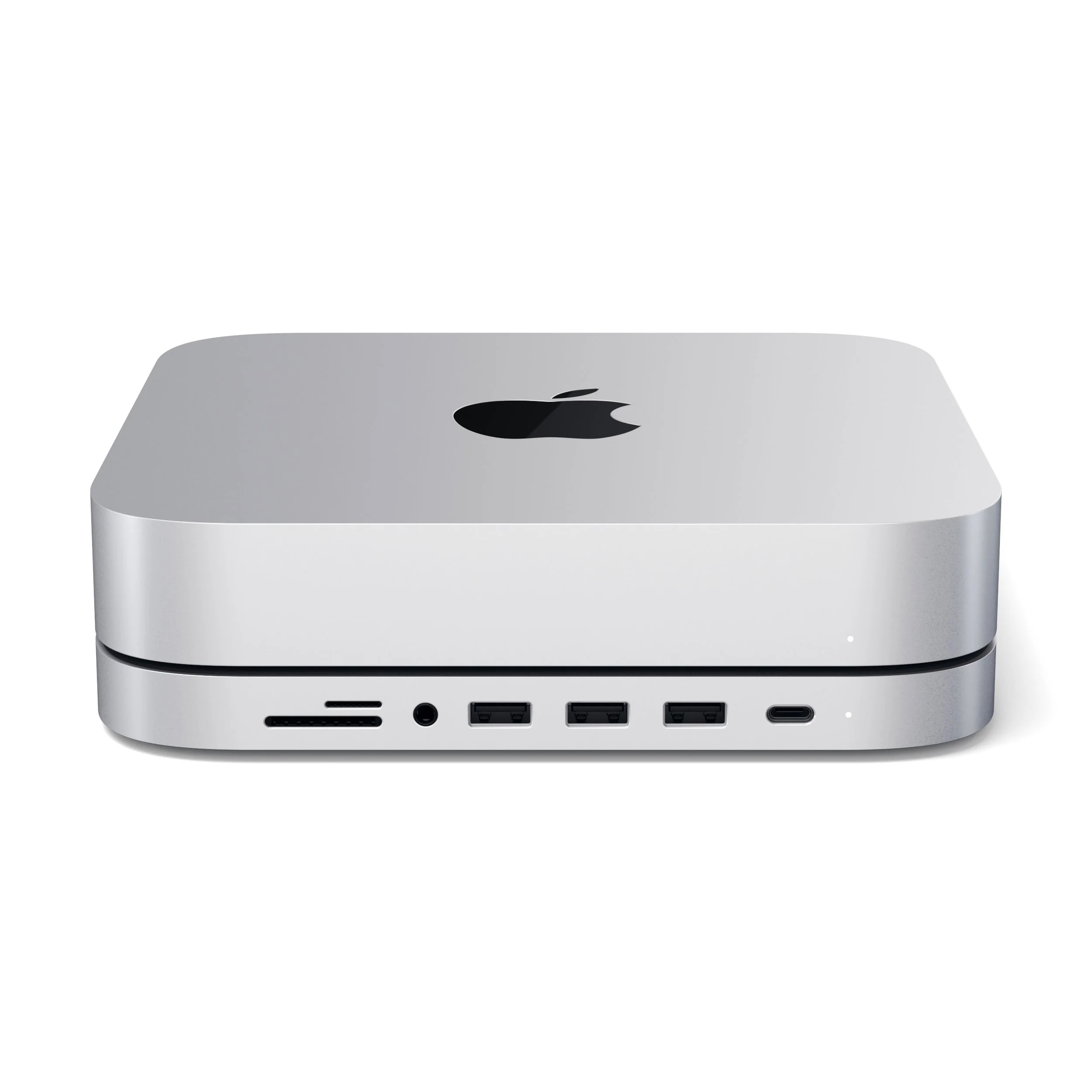 SATECHI Type-C Aluminum Stand & Hub for Mac Mini
