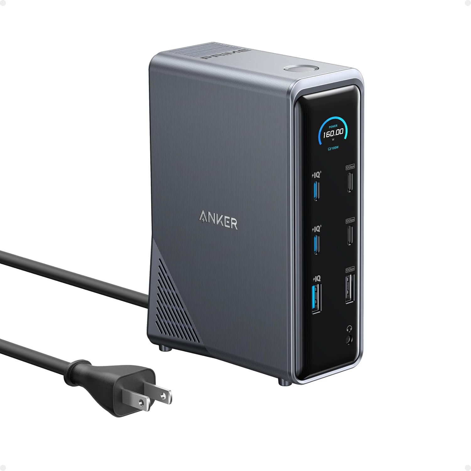 Anker Prime Docking Station, 14-Port A83B61A1 with 160W Max Output