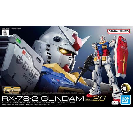 BANDAI Spirits Hobby RG RX-78-2 Gundam Ver.2.0 - Canada Computers