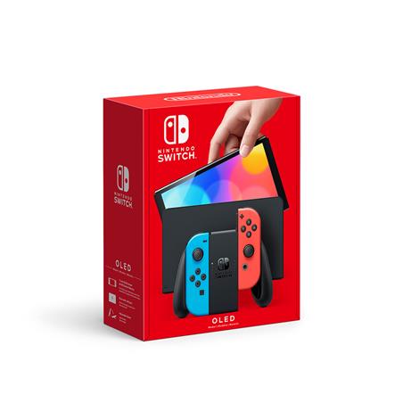 Nintendo Switch (OLED Model) Console - Red/Blue - Canada Computers