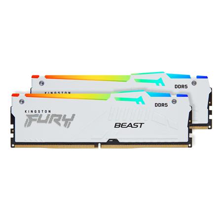 Kingston FURY Beast RGB 64GB (2x32GB) DDR5 6400MHz CL32 UDIMM