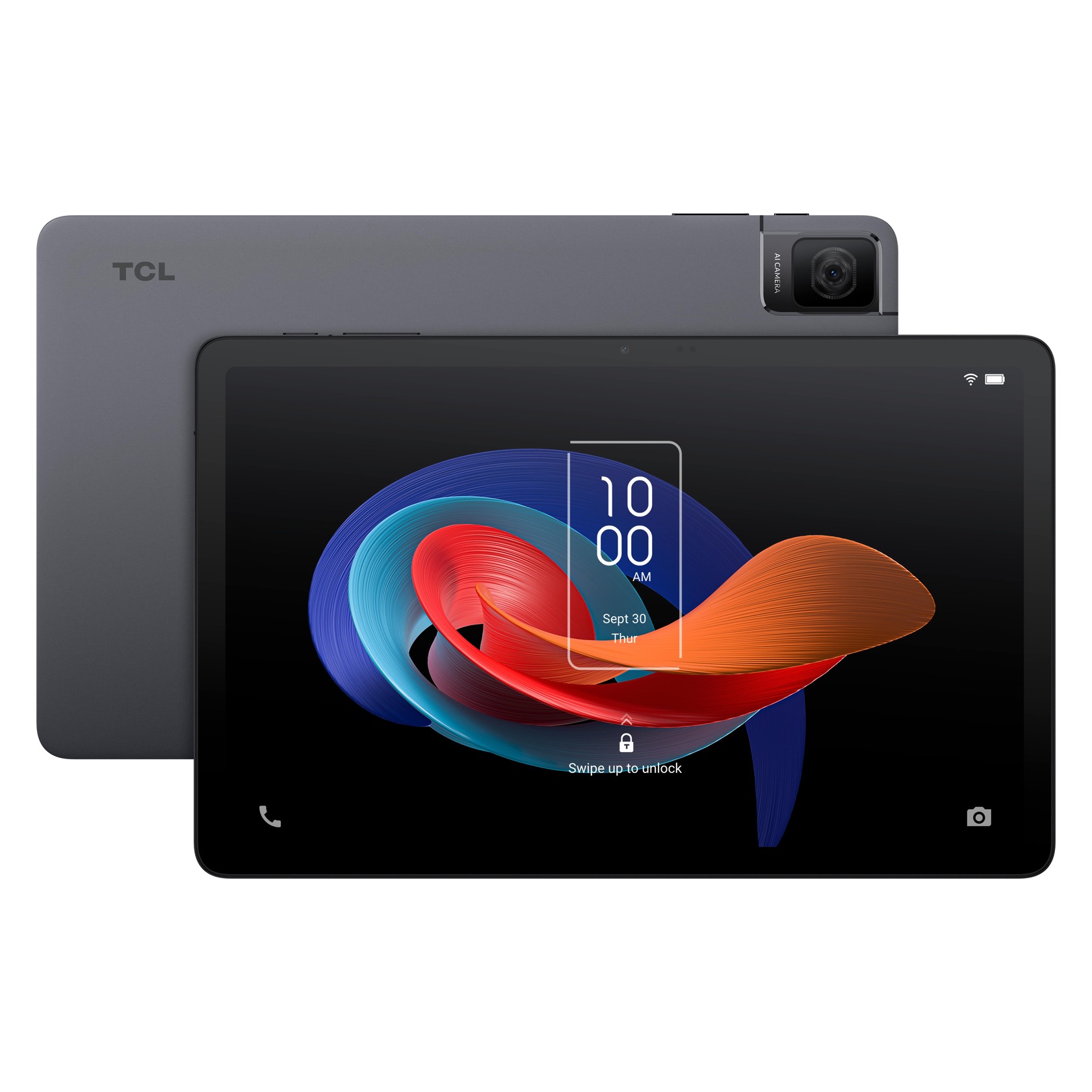 TCL Tab 10 Gen 2 Tablet, 10.4", Octa-core, 4GB+128GB, Dark Gray