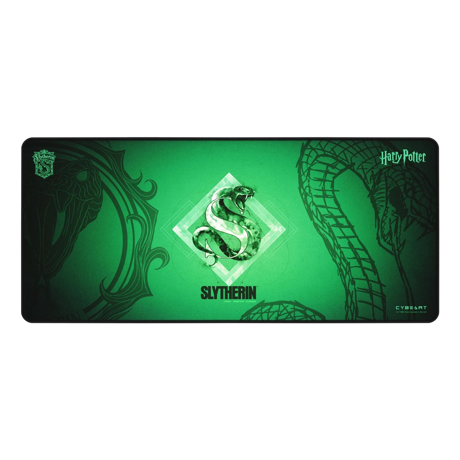 CYBEART Slytherin Gaming Desk Mat (XXL - 900x400x4mm)