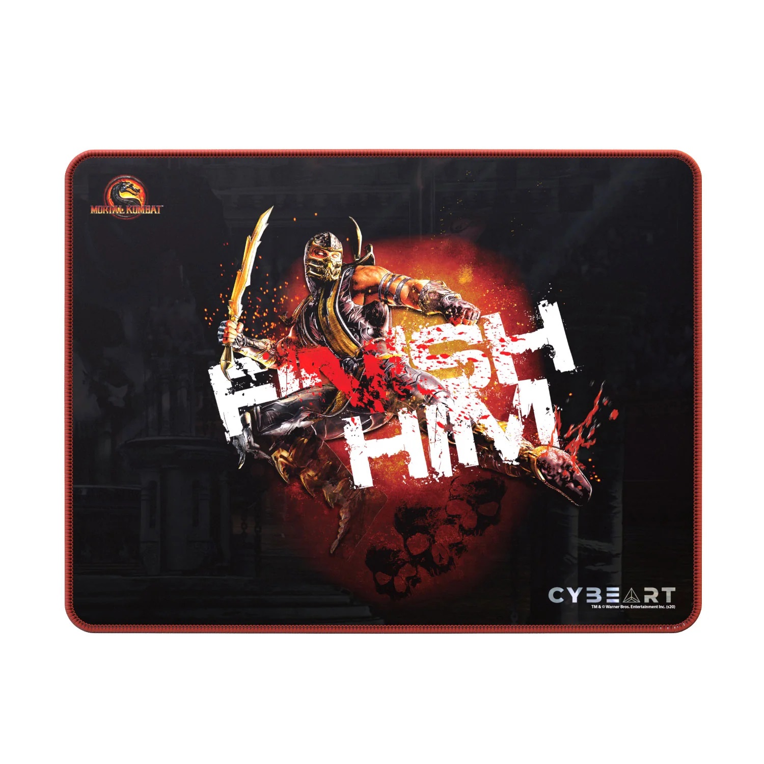 CYBEART Mortal Kombat - Finish Him Gaming Mouse Pad