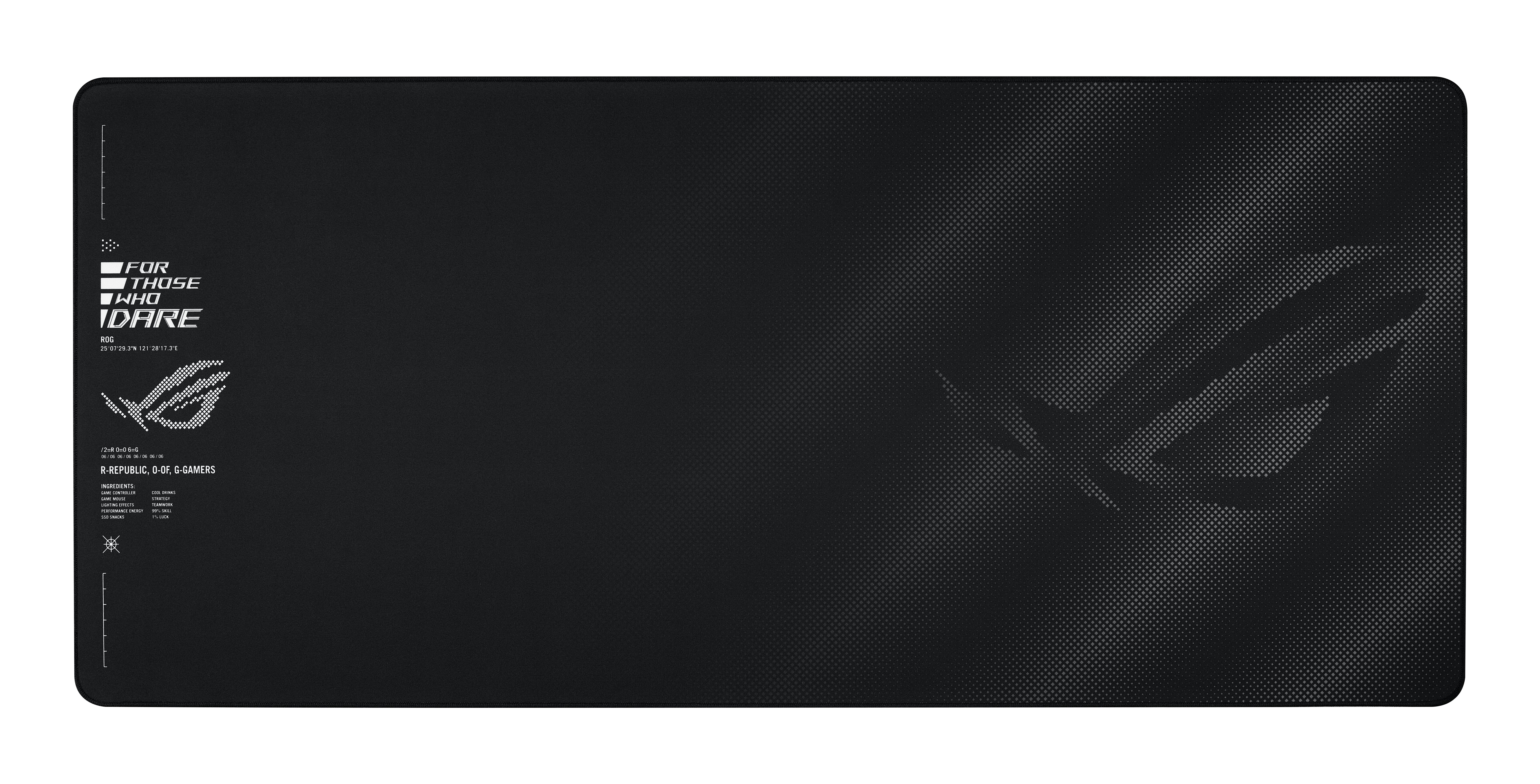 ASUS NC20 ROG Sheath II XXL Mouse Pads - Black