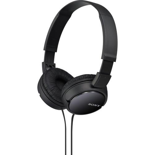 SONY MDR-ZX110 - On-Ear - Stereo Headphones (Black)