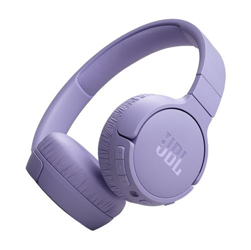 JBL Tune 670NC ANC Wireless On-Ear Headphones, Purple