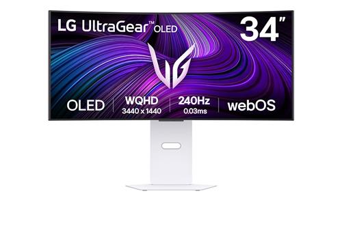 LG UltraGear 34" WQHD OLED Curved 240Hz 0.03ms (GtG) Gaming Monitor