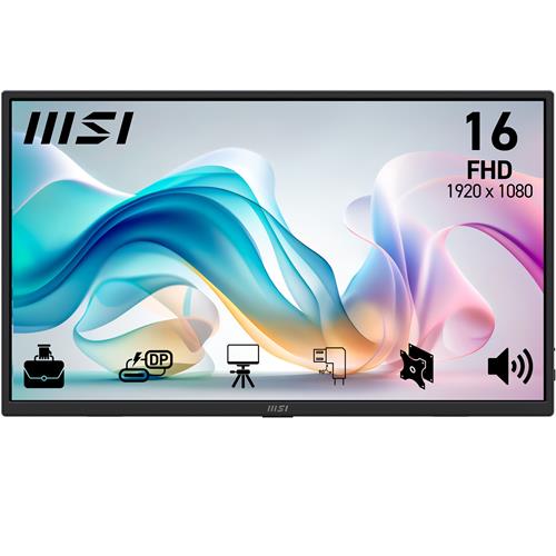 MSI PRO E6 16" FHD IPS 60Hz 4ms(GtG) Business Monitor