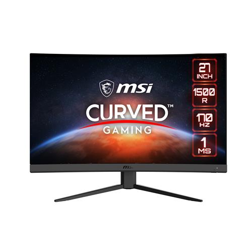 MSI 27" 16:9 Curved 1500R , 170Hz 1ms, QHD, Gaming Monitor