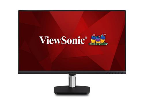 ViewSonic - 24" 1080p IPS 10-Point Touch Monitor with Dual-Hinge Ergonomics, USB C, HDMI, DP