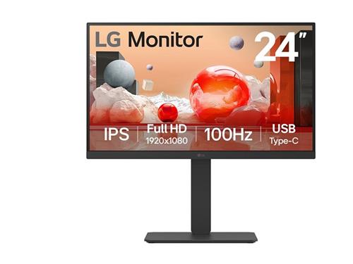 LG - LCD monitor - Full HD (1080p) - 24"