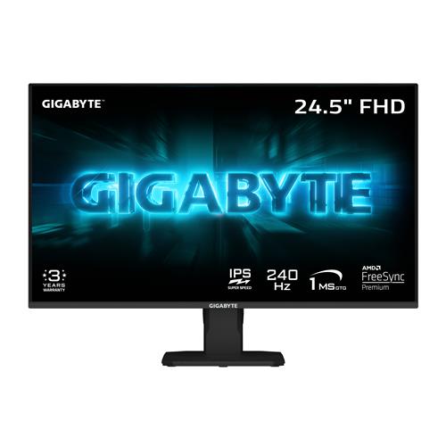 Gigabyte 24.5" FHD SS IPS 240Hz 1ms (GtG) Gaming Monitor