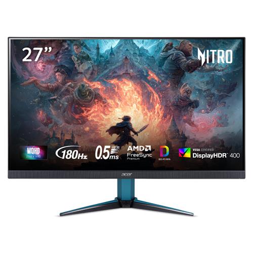 Acer Nitro 27" WQHD IPS 180Hz 0.5ms Gaming Monitor