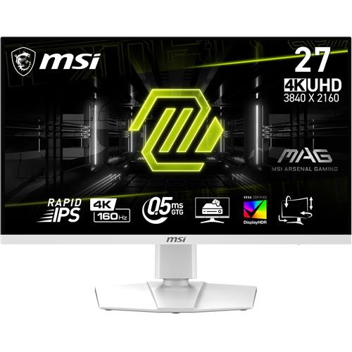 MSI 27" 4K 3840x2160 Rapid IPS 160Hz 0.5ms Gaming Monitor