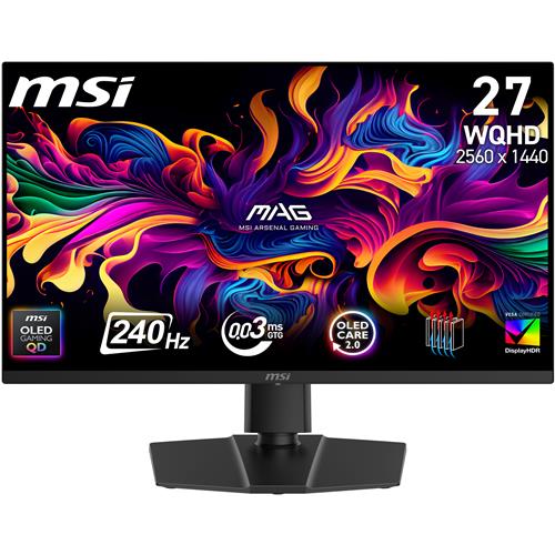 MSI MAG QD-OLED X24 27" 2560 x 1440 240Hz Monitor