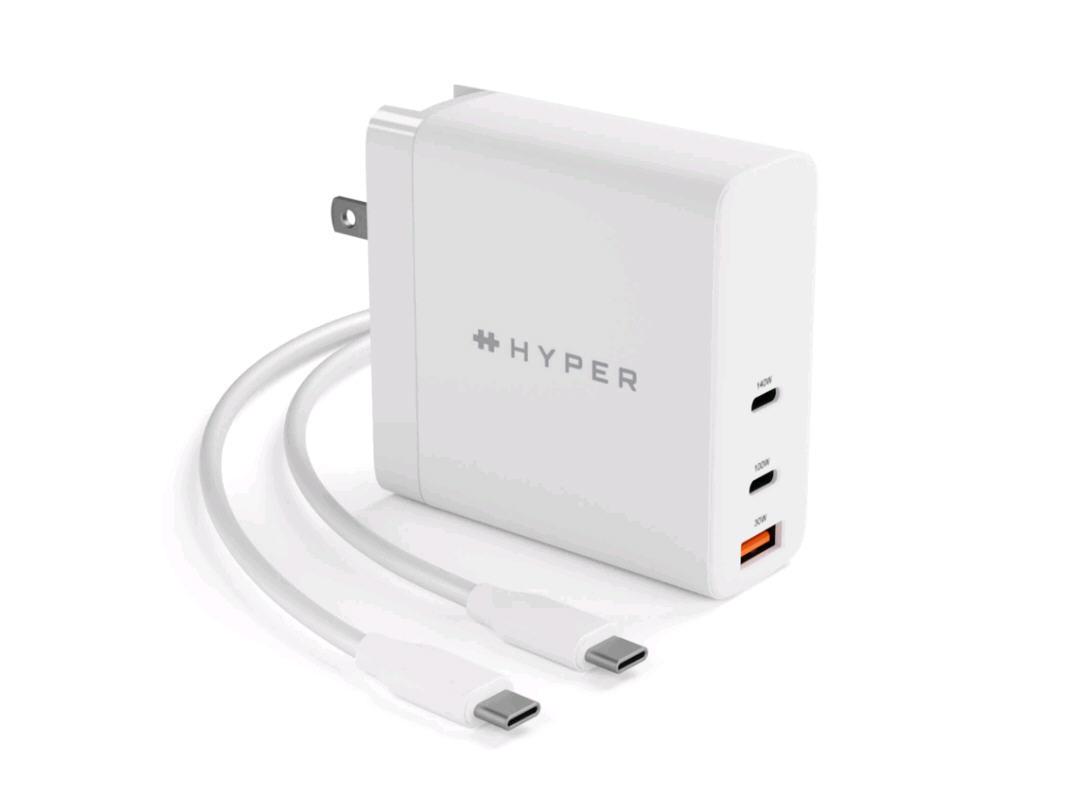 Chargeur USB-C Targus HyperJuice GaN 140 W