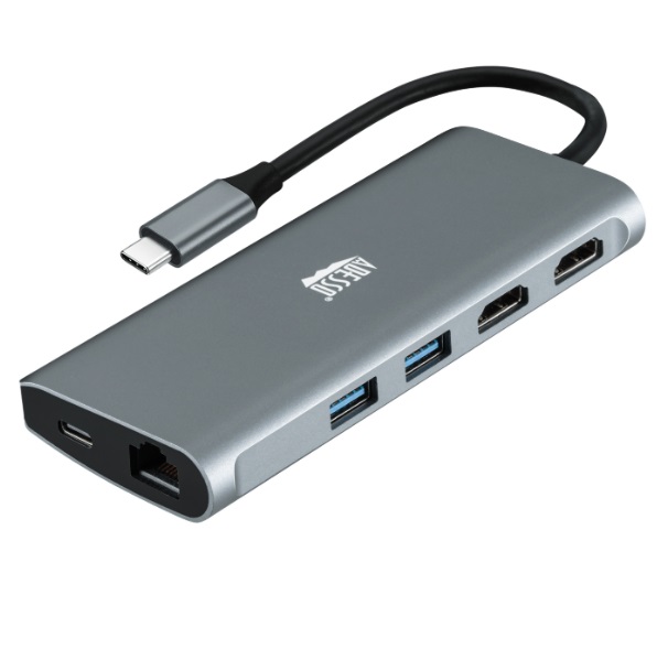 Adesso le multiport USB-C 9-in-1 prend en charge la double station(Open Box)