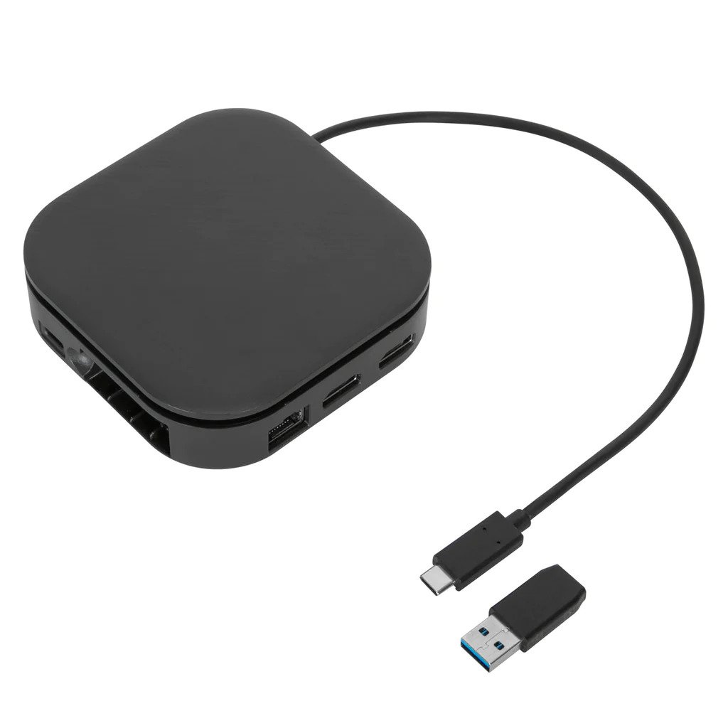 tation d^accueil de voyage TARGUS USB-C Dual HDMI avec PD Pass-Thru de 80W