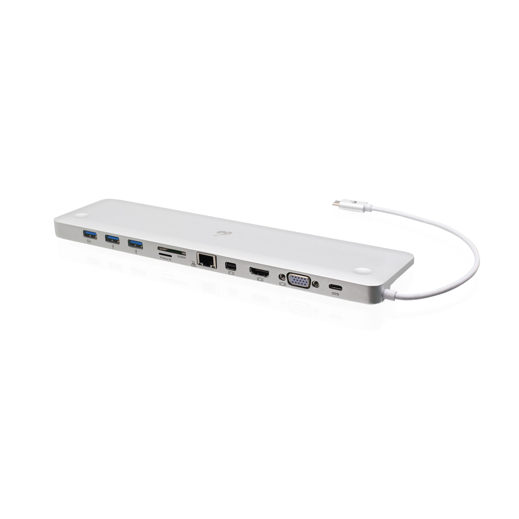 Station d'accueil IOGEAR USB-C 10 en 1 avec livraison d'alimentation de 60W(Open Box)