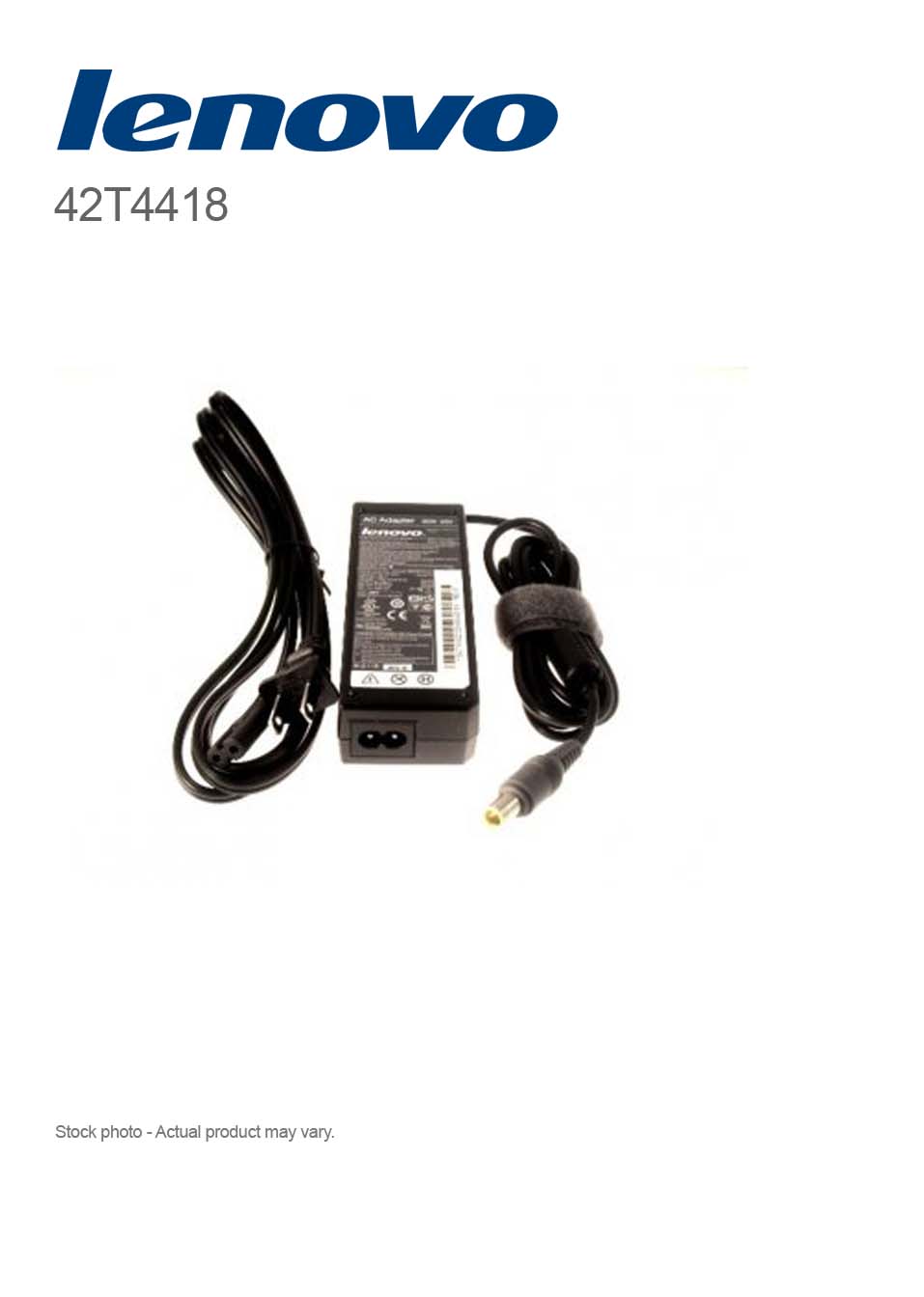 New Lenovo Laptop 65w AC adaptor-Original